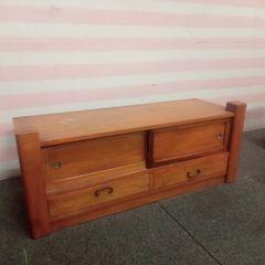 美品】昭和レトロ 木製和家具 和室 茶室 ローボード サイドボード