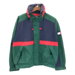 90年代 TOMMY HILFIGER トミーヒルフィガー セーリングジャケット マルチカラー (メンズ M) 中古 古着 R7085