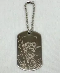 【中古】キーホルダー・マスコット(キャラクター) [単品] サボ オリジナルメタルタグ 「DVD ワンピース Log Collection ”SABO”」 初回限定封入特典
