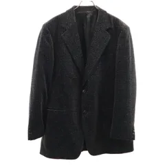 Burberrys バーバリーズ 90s 日本製 オールド チェック柄 テーラードジャケット BB7 チャコールグレー 三陽商会 メンズ 古着