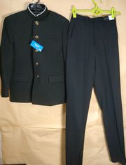 【新品】標準学生服　学生服　上下セット　160　160A 学ラン　詰め襟　詰襟  160センチ　10号