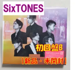 アルバム新品未開封　匿名配送　CITY  SixTONES 初回盤AB  Blu-ray