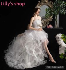 即発送可！DRESS B'SWEET ボリュームスカートキャミソールドレス
