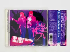 CD THE WEBB BROTHERS / MAROON / ザ・ウェッブ・ブラザーズ / マルーン 帯付き WPCR-10776 Z39