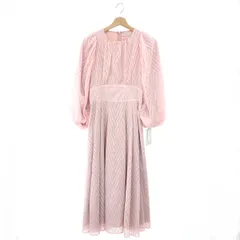 美品♡　セルフォード× 石井美保　ドビーシフォンワンピース マキシ丈　36 CELFORD（セルフォード）の「【CELFORD×石井美保×＆ROSYコラボ