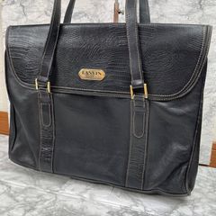 LANVIN　ランバン　トートバッグ　肩掛け　レザー　大容量　ブラックのサムネイル