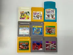 Nintendo ゲームボーイ たまごっち たまごっち2 スーパーマリオランド ドンキーコングランド 9本セット 早い者勝ち★ NK-5