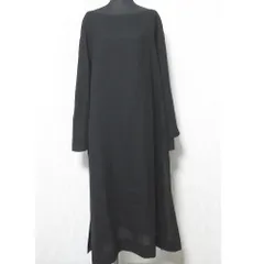 美品 21SS Vent et Plage ヴォンエプラージュ シアーカフタンワンピース ロングスリーブ マキシドレス 21040922805010 ブラック レディース 古着 中古 USEDのサムネイル