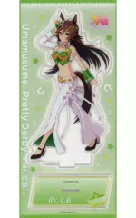 ウマ娘 ミスターシービー　応援タオル アクリルスタンド 缶バッジ ウマ娘 公式応援タオル ミスターシービー 未開封 - メルカリ