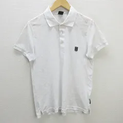 D■エドウィン/EDWIN GOLF 星柄 ゴルフウェア/半袖ポロシャツ【L】白/MENS/56【中古】のサムネイル