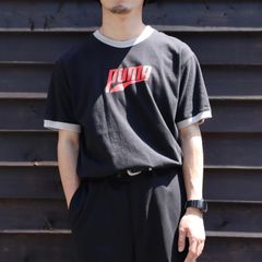 PUMA logo print linger T-shirt