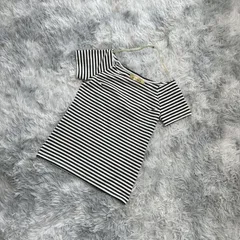 【美品】CECIL  McBEE セシルマクビー  カットソー【M】大人カワイイ  カジュアル  ボーダー柄【送料無料】