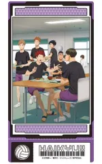 【中古】キャラカード 白鳥沢学園高校(テーブル) 「ハイキュー!! ビジュアルクリアチケット2」