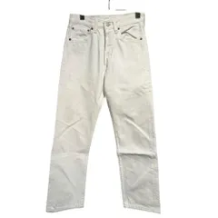LEVI'S (リーバイス) ⑤ 501-0150 90s USA製 ホワイトデニムパンツ レディース ホワイト W27 L30
