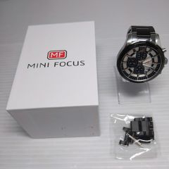 【中古品】 MF MINI FOCUS ミニフォーカス メンズ ビジネス時計 〇YR-51761〇