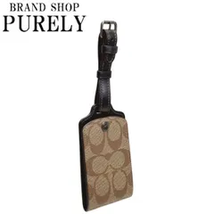 コーチ カードケース メンズ レディース COACH ネームタグ シグネチャー ラゲッジタグ C1614 QBKHA カーキ