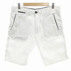 アルマーニ ジーンズ ARMANI JEANS S03 Slim ハーフパンツ ショートパンツ ショーツ チノ 48 M-L 白 ホワイト /HD 1113 ■SM3のサムネイル
