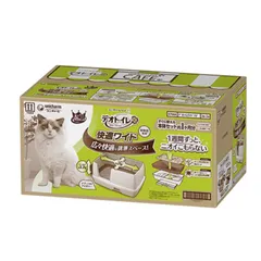 デオトイレ 猫砂 シート まとめ売り 未使用 ユニ・チャーム デオトイレ 消臭・抗菌シート 20枚 | ペット用品
