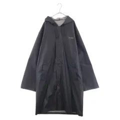 VETEMENTS (ヴェトモン) 18AW Oversized hooded raincoat オーバーサイズ ロゴ レインコート ブラック WAH18JA24のサムネイル