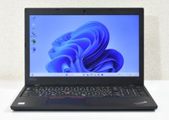 Lenovo ThinkPad L580/Core i5-8250U/メモリ8GB/NVMe SSD 256GB/15.6インチ/Webカメラ/Windows 11 /中古ノートパソコン