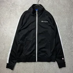 美品 Mサイズ チャンピオン トラックジャケット ジャージ ブラック