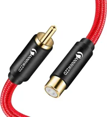 S514　RCA 同軸ケーブル サブウーファーケーブルRCA to RCA 3m