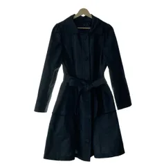 タグ付き未使用美品　トゥービーシック　ロングコート　モヘア　切替　黒　42 タグ付き未使用美品 トゥービーシック ロングコート モヘア 切替 黒 42