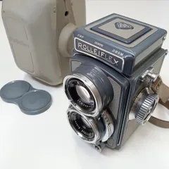 種類二眼レフカメラ値下 ROLLEIFLEX 4×4 ベビーローライ 黒フード ローライフレックス