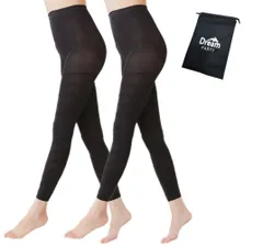 【特価セール】【日本検査】 フィットネスパンツ 足細見え ヨガパンツ 加圧 】 レギンス セット 【2枚 美脚 レディース 女性 スパッツ 美尻 着圧 着圧レギンス 着圧スパッツ 日本語説明書 【理学療法士監修】 [DREAMPARTY]