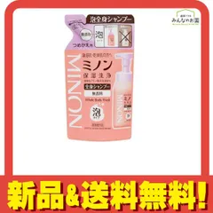 ミノン全身シャンプー 泡タイプ 無香料 詰め替え用 400mL のサムネイル