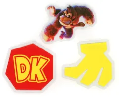 【中古】シール・ステッカー ロゴ ダイカットステッカー3種セット 「Switch2ソフト ドンキーコング バナンザ」 Amazon.co.jp購入特典