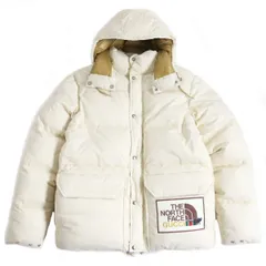 ★888様専用ページ★未使用品□21-22AW GUCCI×THE NORTH FACE グッチ ザ・ノースフェイス 663753 WZIP フーデッド ダウンジャケット アイボリー M 正規品のサムネイル