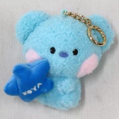 [중고] 봉제인형 마스코트 봉제인형 배지 KOYA(아르엠) minini 릴 키 체인 [BT21]