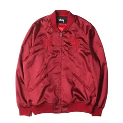 stussy スカル&スネーク スカジャン スタジャン XL old 00s