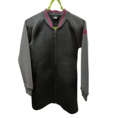 ノースフェイス ジャケット ブラック グレー 140サイズ キッズ 女の子 ドット 立体 THE NORTH FACE 子ども服 子供服  小学生