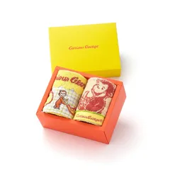 【新品・2営業日で発送】タオル美術館(Towel Museum) おさるのジョージ ハッピーバナナ タオルハンカチセット 0 0 68-3029150