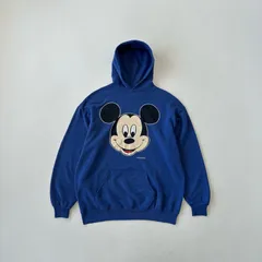 90s ミッキー　スウェット　パーカー　USA製　Disney hoodie R2202