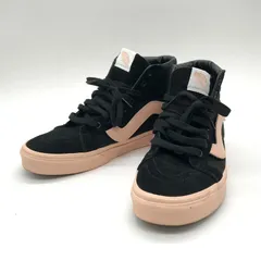 VANS バンズ スニーカー SK8-HI Reissue Black Pink ハイカット シューズ カジュアル メンズ 27.5cm ブラック ピンク 靴 B14259◆