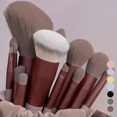 メイクブラシ13本セット 収納ポーチ付き 1102