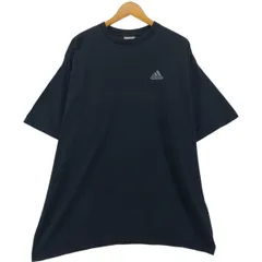 古着 アディダス adidas ワンポイントロゴTシャツ USA製 メンズXL相当/eaa562941