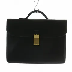 ジバンシィ GIVENCHY ビジネスバッグ ブリーフケース 書類カバン かばん 鞄 レザー ロゴ 型押し ゴールド金具 黒 ブラック /XZ ■GY18のサムネイル