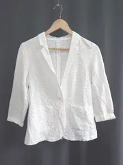 ◇ ⊂ BEAUTY & YOUTH ビューティアンドユース UNITED ARROWS 長袖 ジャケット サイズF ホワイト系 レディース E  【1411130006890】