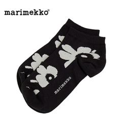 092031 marimekko【マリメッコ】 RASU JUHLA UNIKKO ショートソックス マリメッコ靴下 レディース 靴下 おしゃれ 柄 ブランド コットン 綿 春 夏 秋 冬 プレゼント ベージュ ハーフソックス 脱げない かわいい 送料無料