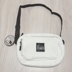 PEANUTS スヌーピー　SNOOPY フリース　ショルダー　バッグ 新品