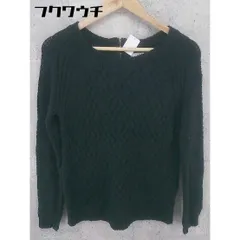 ◇ Simplicite シンプリシテェ 長袖 ニット セーター ブラック レディース 【中古】 【1002802518119】