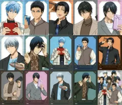 【中古】キャラカード 全15種セット 「黒子のバスケ アニメイトフェア 描き下ろし プレゼントver. トレーディングブロマイド」