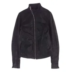リックオウエンス 国内正規品 カーフレザー ライダース ジャケット【中古】のサムネイル