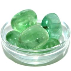 グリーンフローライト ハート25ｍｍ　3個セット   ☆天然石 置石