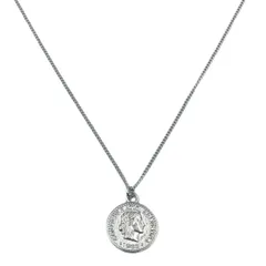 ルバーアクセサリー ネックレス カレッジリング シルバー925 315A
