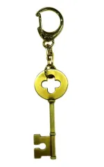 【中古】キーホルダー [単品] ライザモチーフ 鍵型キーホルダー 「PS5/PS4/Switchソフト ライザのアトリエ3 ～終わりの錬金術士と秘密の鍵～ ファミ通DXパック」 同梱特典